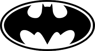 Batman logo, tamaño y color a elegir.