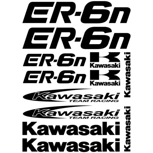 Kit pegatinas Kawasaki ER-6n