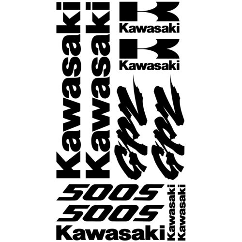 Kit pegatinas para honda KAWASAKI GPZ 500S, color a elegir.