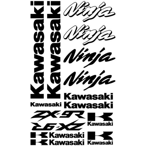 Kit pegatinas para honda KAWASAKI NINJA ZX-9R, color a elegir.
