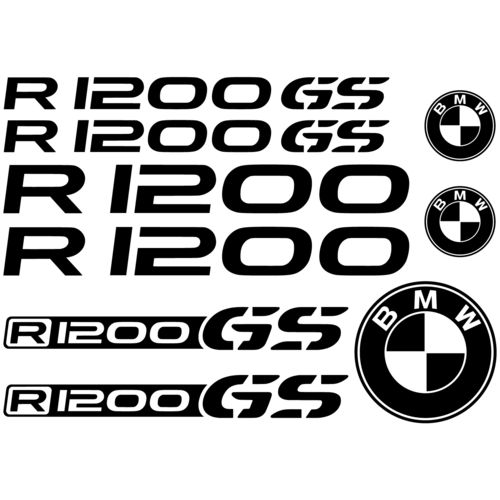 Kit de pegatinas BMW R1200GS, color a elegir
