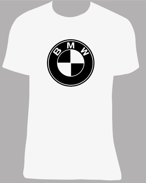Camiseta BMW logo tallas y colores a elegir. - Vinyl-Arte