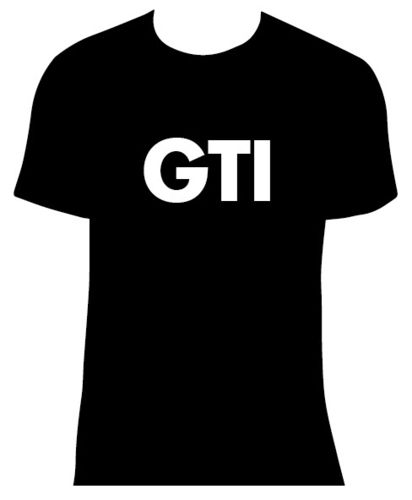 Camiseta VW GTI, tallas y colores a elegir.
