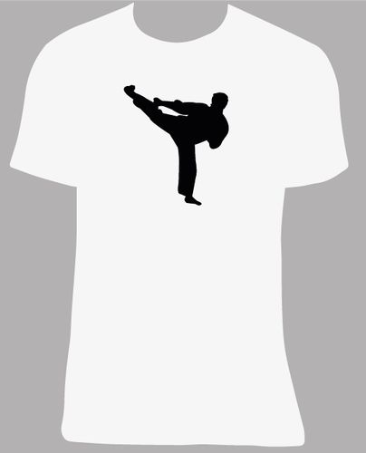 Camiseta Karateka, tallas y colores a elegir.