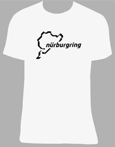 Camiseta Nürburgring, tallas y colores a elegir.