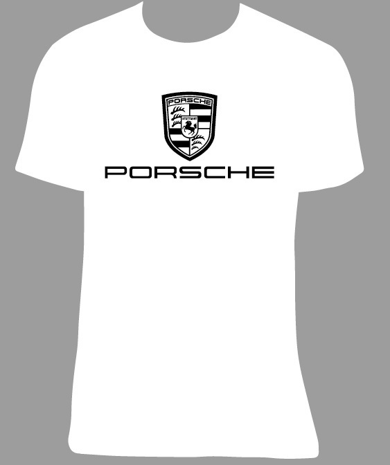 En realidad aerolíneas lado Camiseta Porsche, tallas y colores a elegir. - Vinyl-Arte