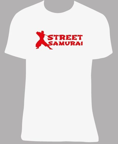 Camiseta Street Samurai, tallas y colores a elegir.