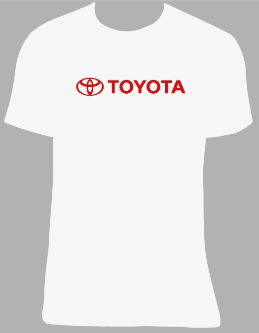 Camiseta Toyota, y colores elegir. - Vinyl-Arte