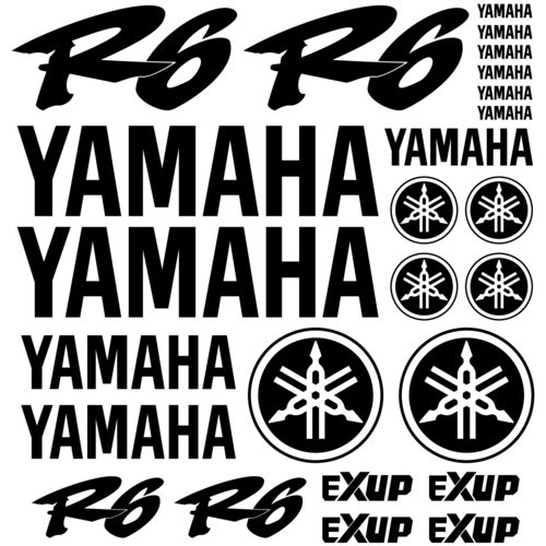 Kit de pegatinas Yamaha YZF R6, color a elegir