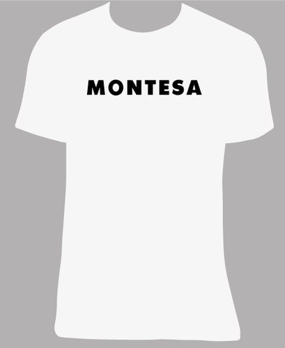 Camiseta Montesa, tallas y colores a elegir.