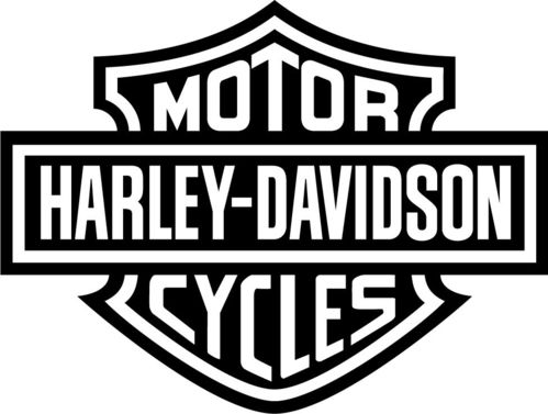 Harley Davidson, pegatina, color y tamaño a elegir