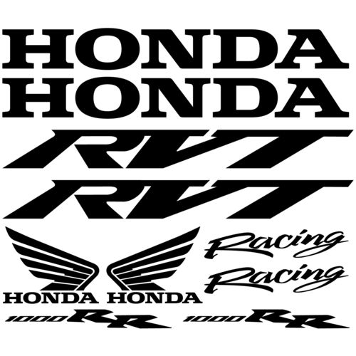 Kit de pegatinas Honda RVT 1000rr, color a elegir