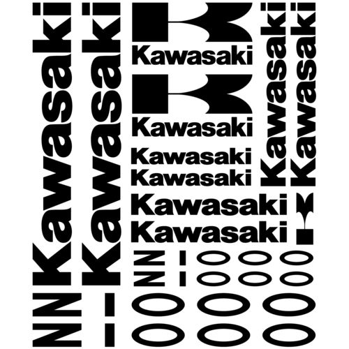 Kit de pegatinas Kawasaki Z1000, color a elegir