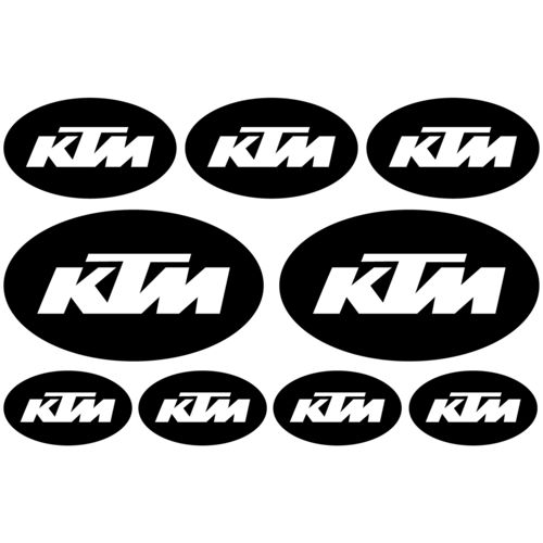 Kit de pegatinas KTM, color a elegir