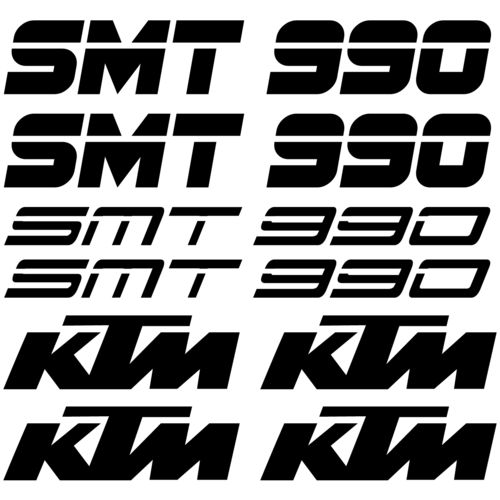 Kit de pegatinas KTM SMT 990, color a elegir