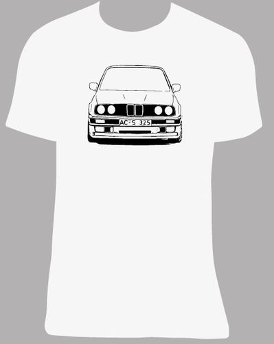 Camiseta BMW E30, tallas y colores a elegir.
