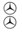 2x Mercedes-benz logo. tamaño y color a elegir.