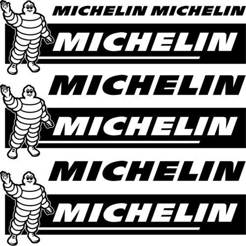 Pegatinas Michelin, varios tamaños, color a elegir
