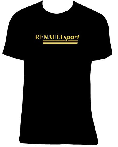 Camiseta Renault Sport, tallas y colores a elegir.