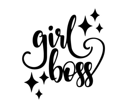 #GirlBoss Girl Boss, pegatina, color y tamaño a elegir