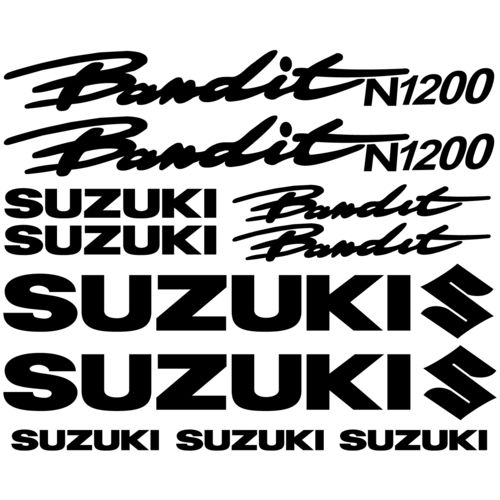 Kit de pegatinas SUZUKI BANDIT N1200, color a elegir