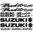 Kit de pegatinas SUZUKI BANDIT N1200, color a elegir