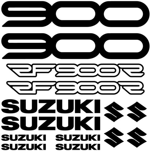 Kit de pegatinas SUZUKI RF900R, color a elegir