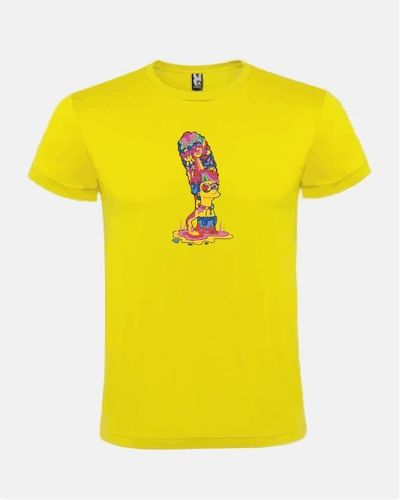 Camiseta The Simpsons Marge psicodelica